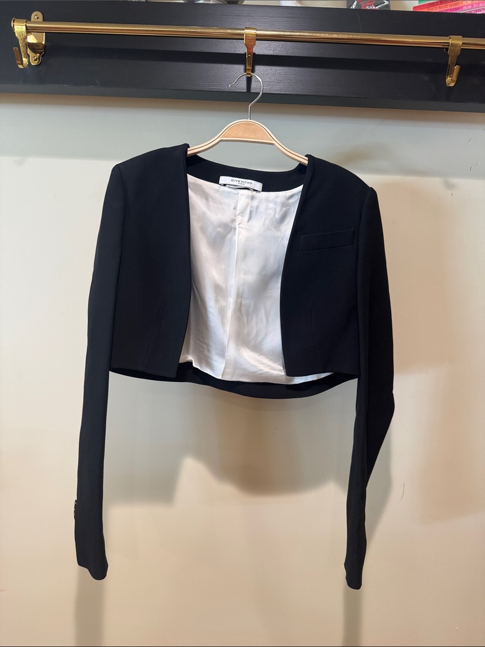 Givenchy Black Exterior with White Interior Tailoring